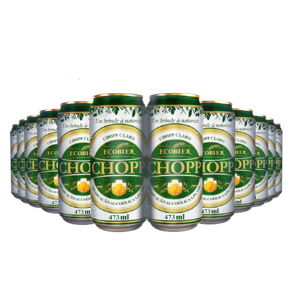 ECOBIER CHOPP - LATA 475ML 12 UN